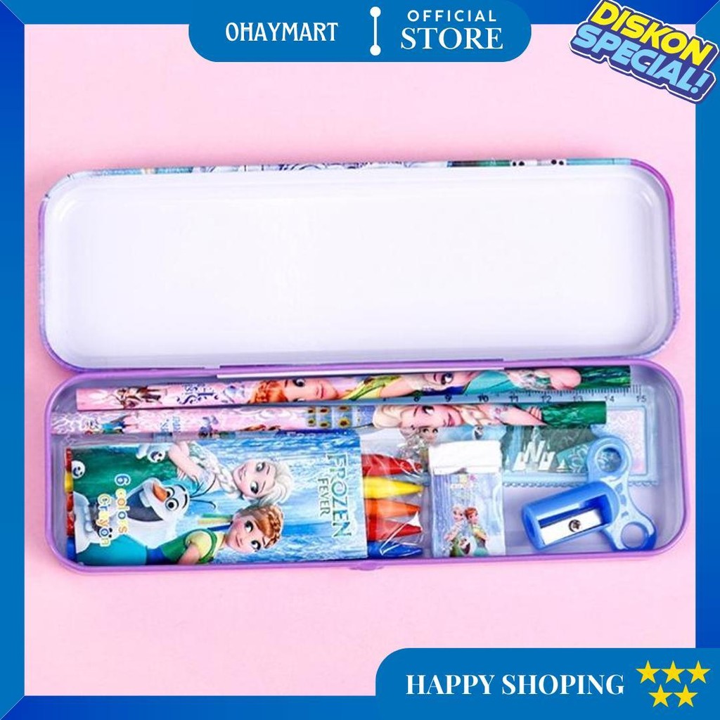 

Cod - S5982 Set Alat Tulis 8 In 1 / Set Alat Tulis Anak Motif Kartun / Set Alat Tulis 8 In 1 Lucu / Stationery Set 8 In 1 Lucu D Promo 4.4