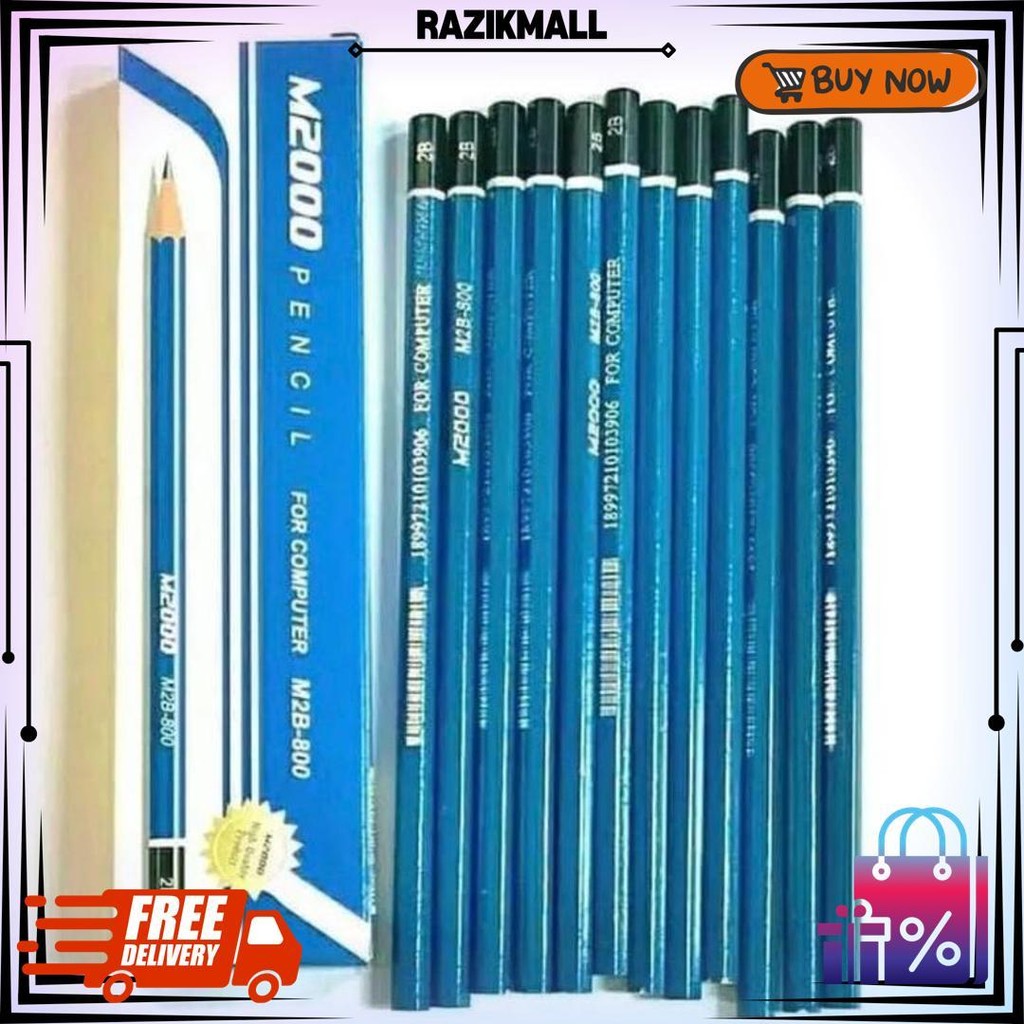 

Pensil 2B High Quality 12Pc/Box D Promo Puncak