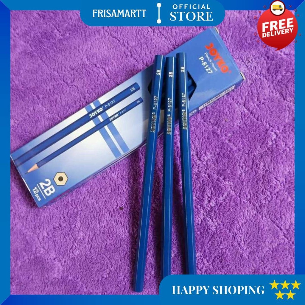 

(1Pack=12Pcs) Pensil Joyko P-8127 2B D Promo Puncak