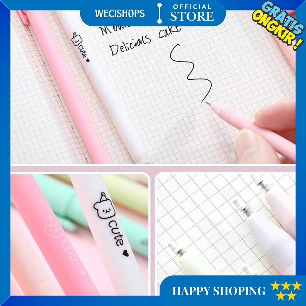 

Pulpen Netral 0.5Mm / Pulpen Tabung Jarum Warna Hitam / Pena/6 Pena Gel Pena Cair Seri Morandi D Best Seller