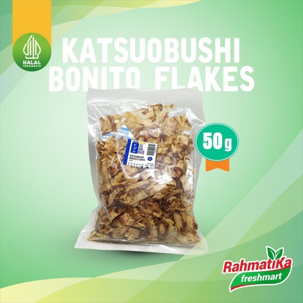 

Katsuobushi / Bonito Flakes / Cakalang Serut Halal 50 gram