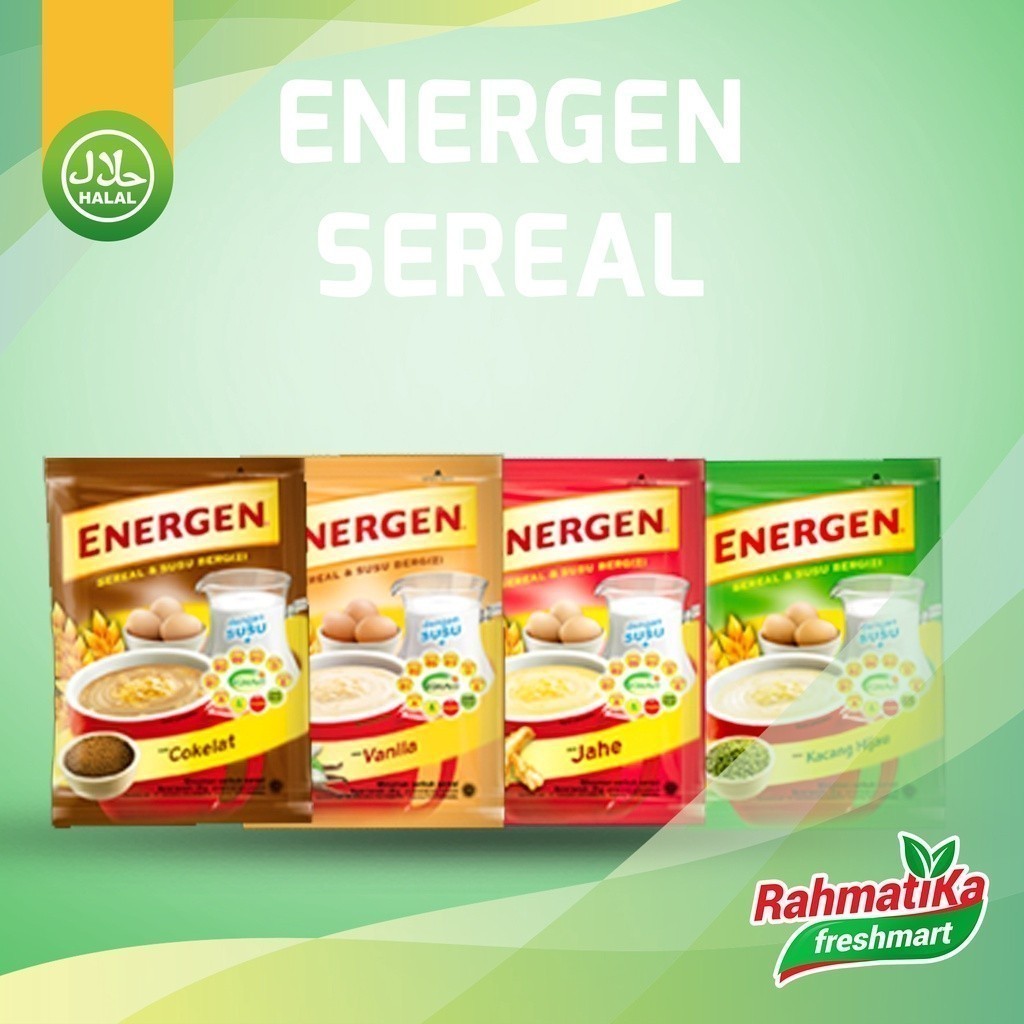

ENERGEN Sereal dan Susu Bersinergi (10 Sachet)