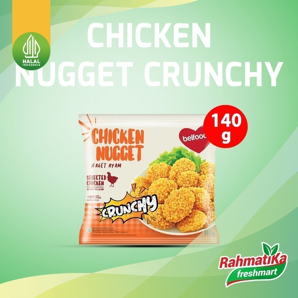 

Belfoods Chicken Nugget Crunchy 140 gr