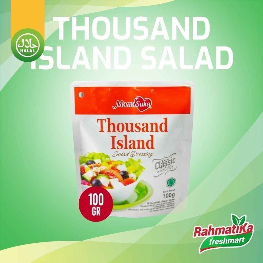 

MamaSuka Salad Dressing Thousand Island 100 gr