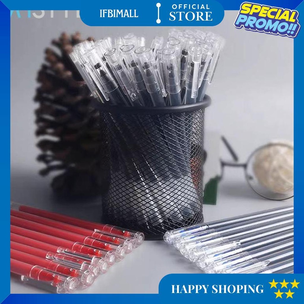 

Happy Time Grosir !! Tc95B (6 Pcs / 12 Pcs) Pen Pulpen Tinta Isi Banyak Ada 3 Warna Pen Gel Isi Banyak Alat Tulis Sekolah Kantor D Best Seller