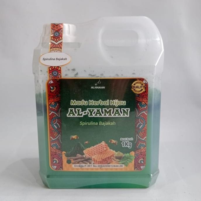 

Madu Herbal Hijau Spirulina Bajakah Al Yaman 1Kg PRAM