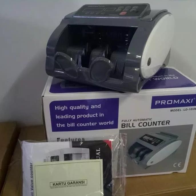 

Terlaris PROMAXI LD-10VM / Money Counter Detector / Mesin Hitung Uang 10 VM SALE