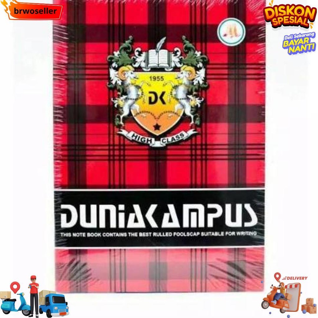 

(10Pc) Buku Tulis Campus 36 Lembar / Buku Kampus Boxy Panjang Ukuran Big Boss D Best Seller