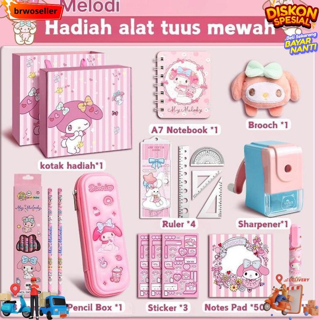 

Local Delivery Kuromi Kotak Hadiah Mewah Alat Tulis Set /Set Stationery Untuk Hadiah Anak Sekolah Kuromi/Kotak Pensil Anak Set/Untuk Hadiah Anak Sekolah Kuromi D Sale