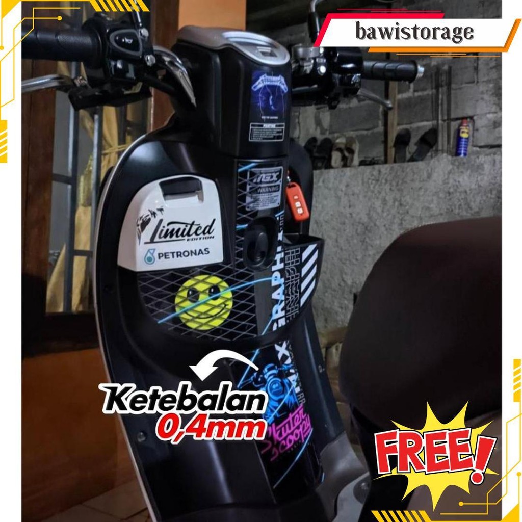 Tankpad Scoopy 2017 - 2019 Striping Scoopy Sticker Pelindung Dashboard Scoopy Scoopy 2017 105011 Cod