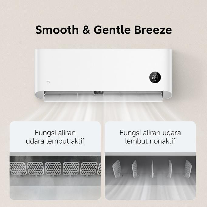 Murah Xiaomi Mijia AC Air Conditioner 1 PK Inverter Pro Eco 5-Star | Low Watt | Smart Control | Quic