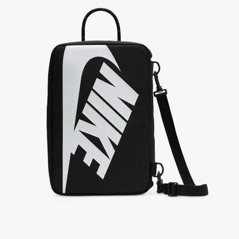 Nike Shoe Bag Box Black 12L Tas Sepatu Nike Hitam Da7337-013 Original Co