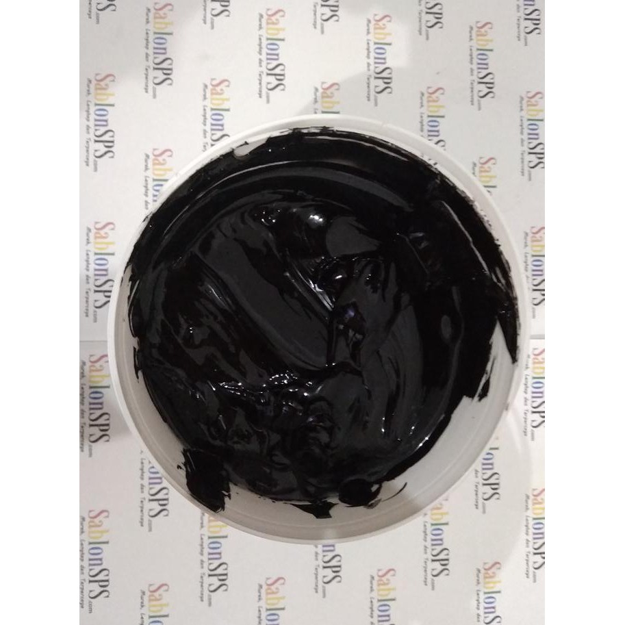 

Baru Tinta Plastisol Sablon Ink Black Premium
