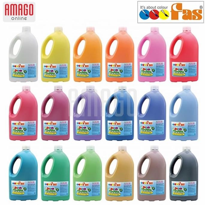 

Baru Fas - Super Tempera Washable Poster Paint - 2 Liters - Black - 099 Premium