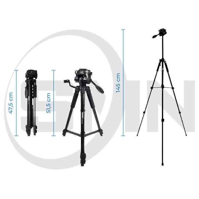 Tripod Takara Eco-196A For Kamera Mirroless Dslr Canon Sony Nikon Original Dan Terpercaya