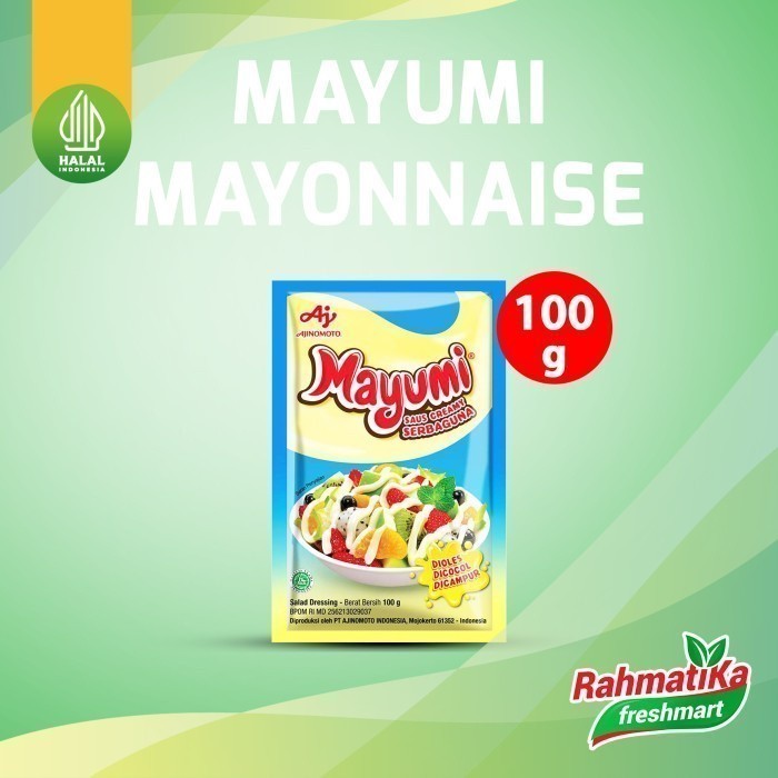 

Mayumi Mayonnaise Saus Creamy Serbaguna 100 g