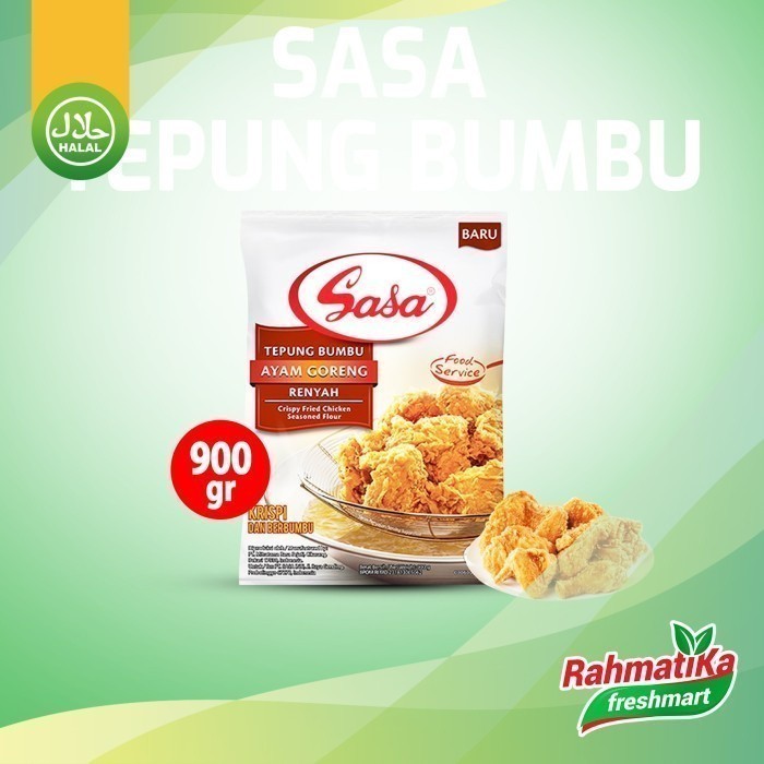 

Sasa Tepung Bumbu Ayam Goreng Renyah Krispi 900 gram