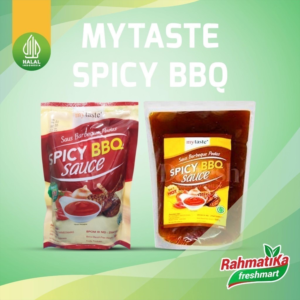

My Taste Saus Barbeque Pedas / Spicy BBQ Sauce 500 gr