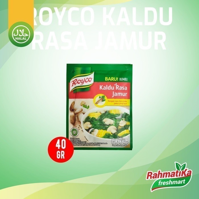 

Royco Jamur / Penyedap Rasa Kaldu Jamur 40 gram (Bumbu Dapur)