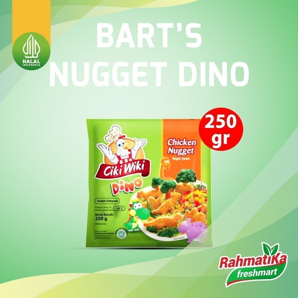 

CIKI WIKI Chicken Nugget Dino 250 gr