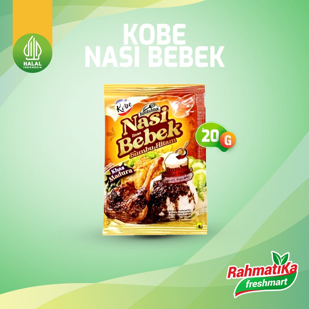 

KOBE Bumbu Instan Nasi Bebek 20gr