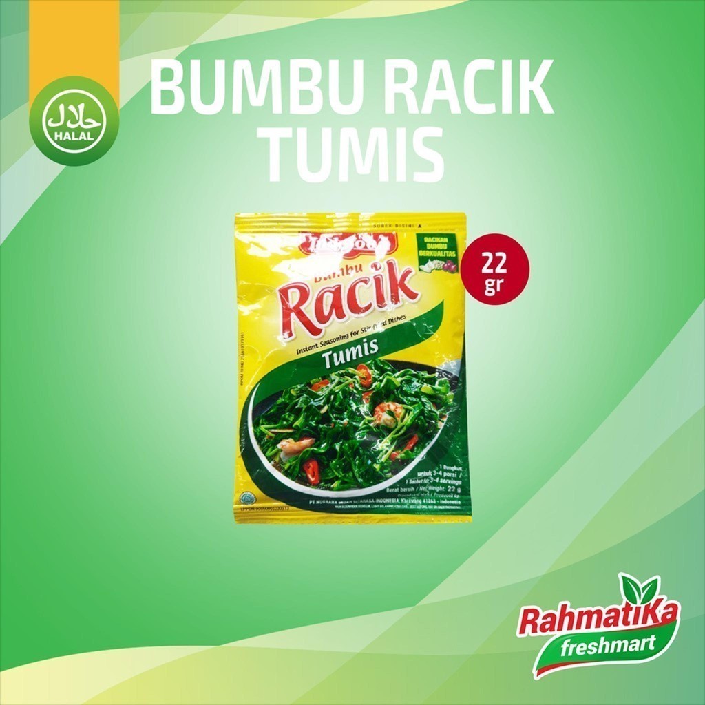 

Bumbu Racik Tumis Indofood 22 gr