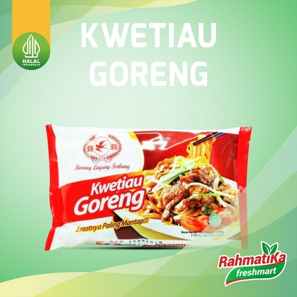 

Kwetiau Goreng Cap Burung Layang Terbang 85 gr