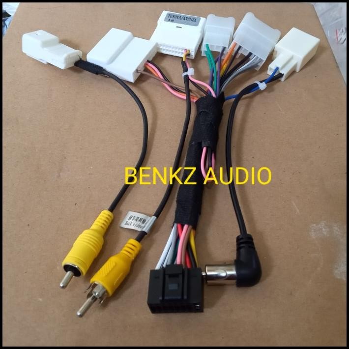 Soket Hu Android Nakamichi Pnp Avanza Veloz 2018 2019 Full Set