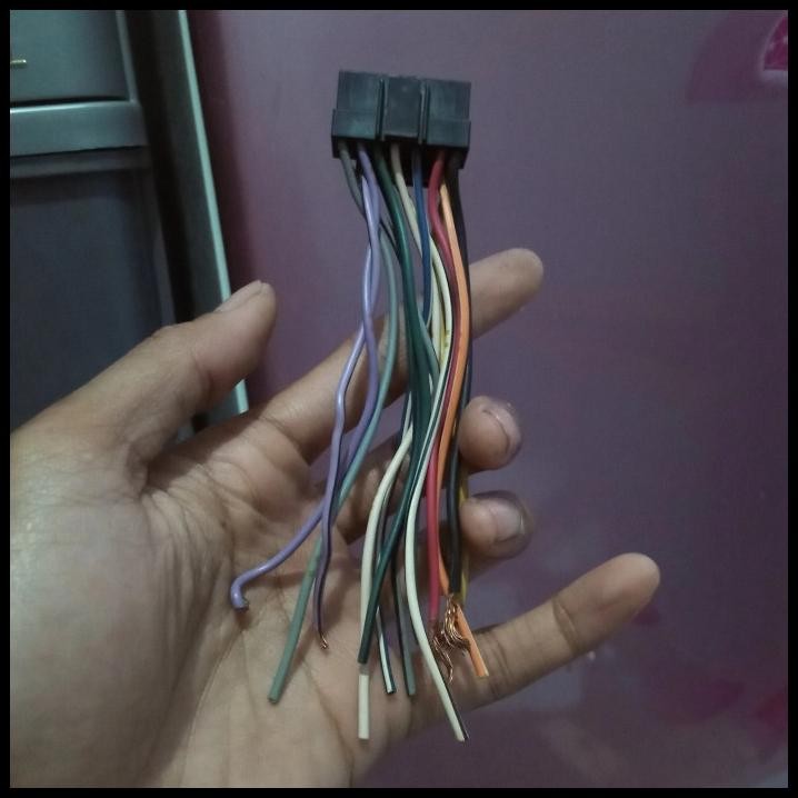 Soket Radio Tape Mobil Jvc Original