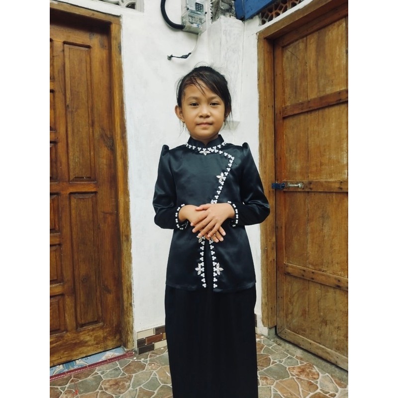 SK fashion baju kurung melayu anak perempuan/baju kurung melayu anak