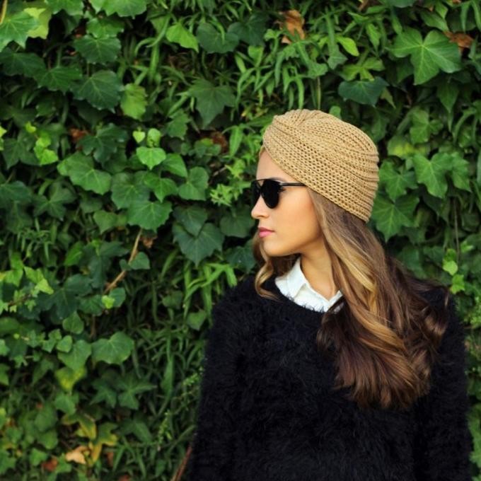 Promo Feelme Kk-239 Premium Turban Rajut Twist Headband Turban Instan Bandana Bando