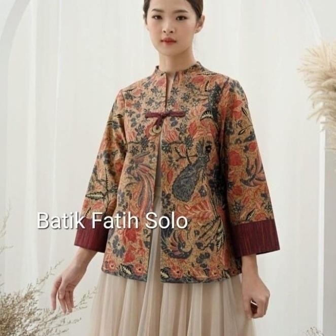 Blus Wanita Batik Premium Batik Solo BAT