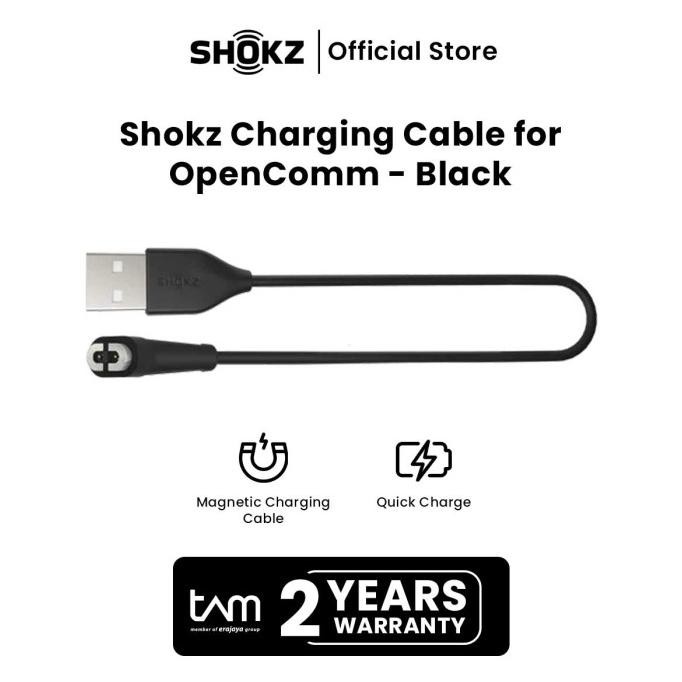 Shokz Charging Cable fo OpenComm - Black