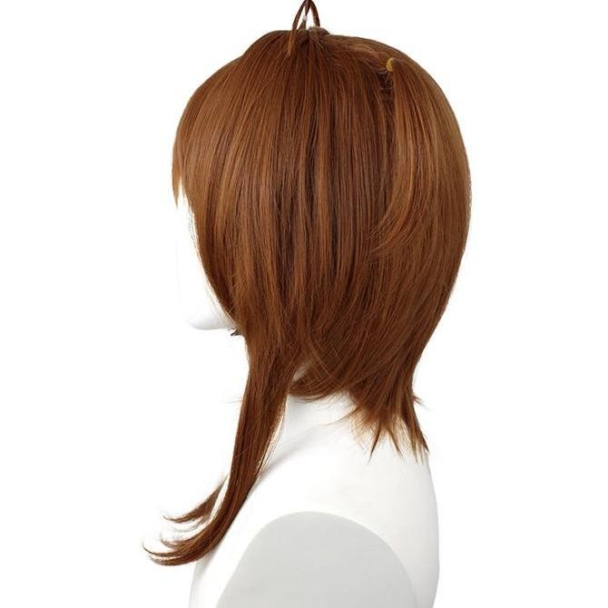 Grosir Lol-27 Wig Cardcaptor Sakura Kinomoto Rambut Palsu Cosplay Karakter Anime