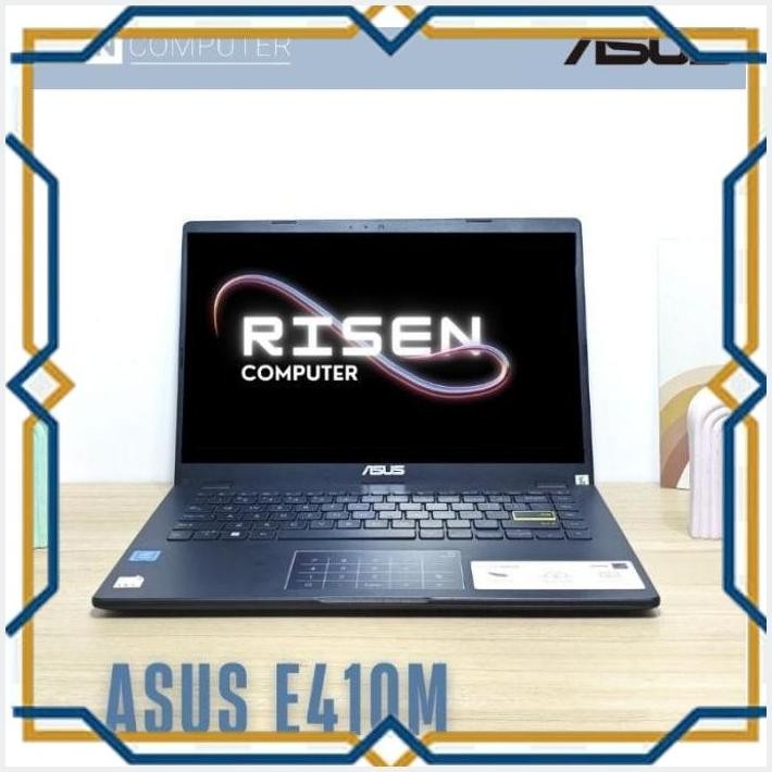 [SLS] SECOND LAPTOP ASUS E410M INTEL CELERON N4020 RAM 4GB SSD 512GB NOTEBOOK 14INCH SEKEN BEKAS