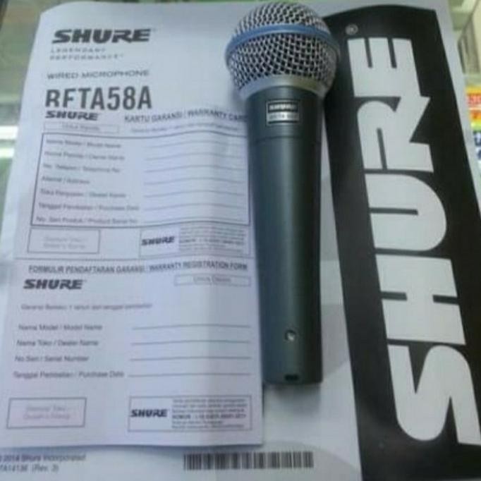 Sale Microphone / Mic Shure Beta58A / Beta-58A / Beta 58A Original