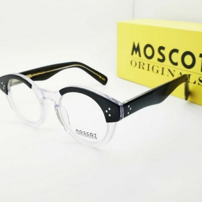 new  Frame Kacamata Pria bulat moscot Grunya Grade Original
