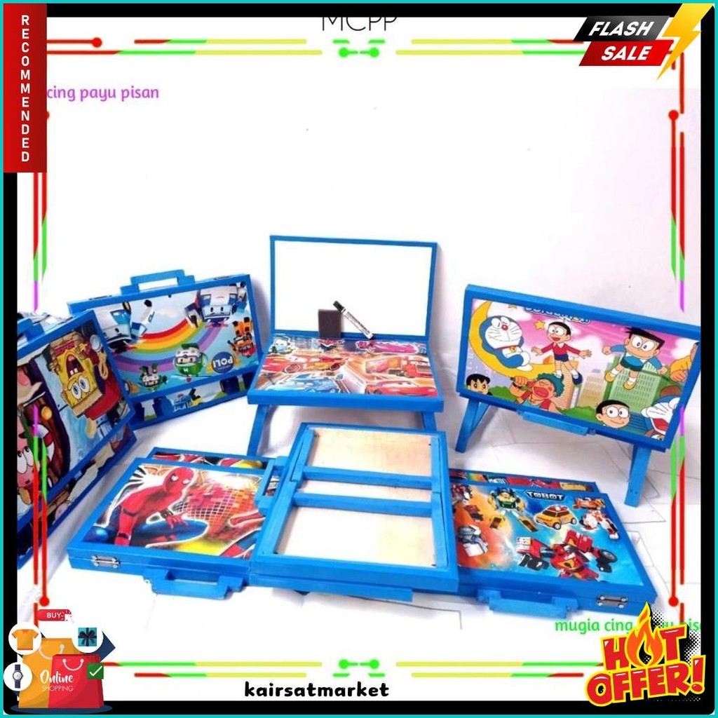 

Meja Belajar Anak Plus Papan Tulis Lipat Karakter Anak Minimalis Gratis Spidol Dan Penghapus Flash Sale! Diskon Hingga 70%