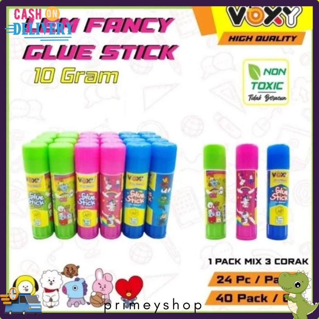 

(24Buah) Lem Stik 10Grm / Glu Stik Kertas Flash Sale! Diskon Hingga 70%