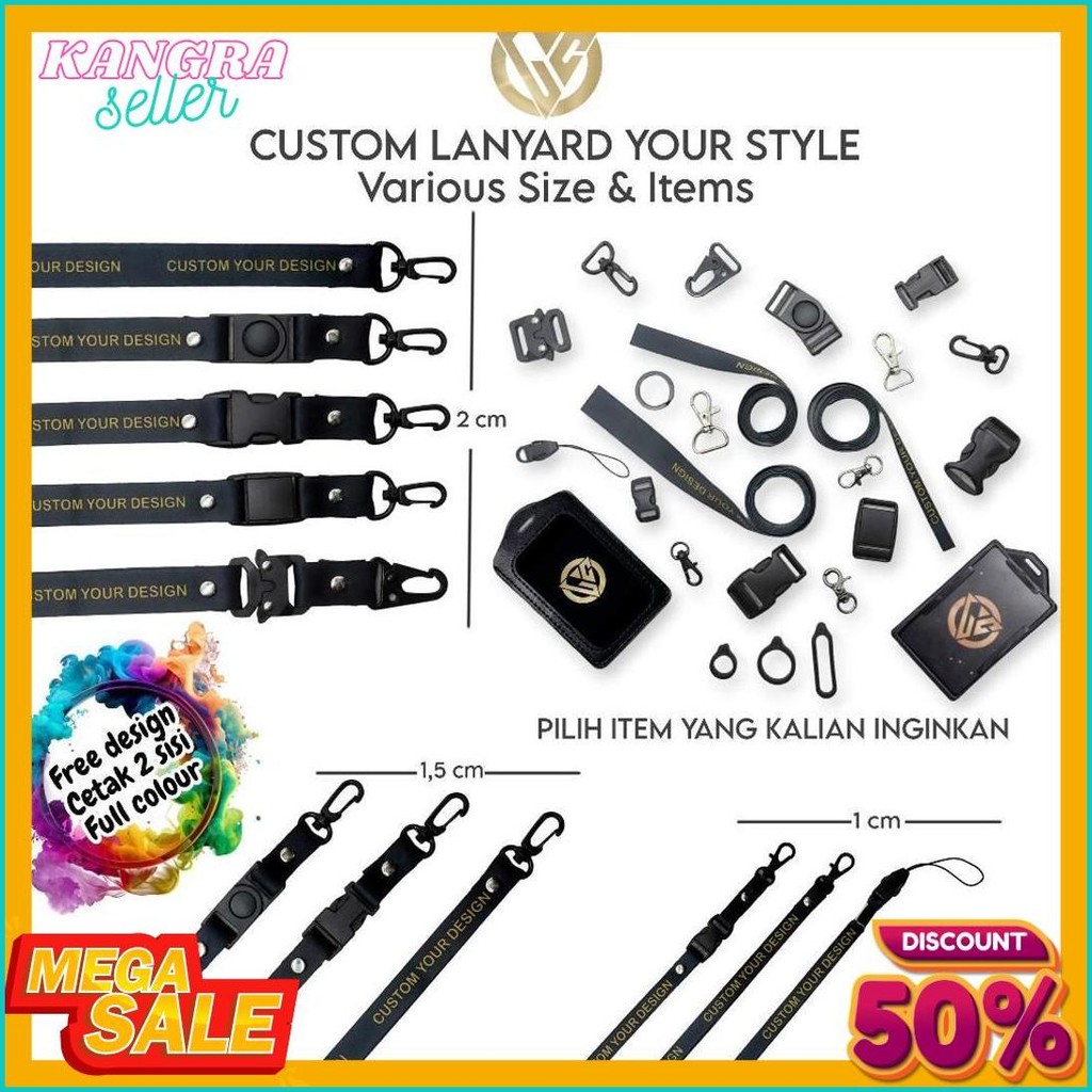 

Lanyard Craft Custom Nama Special Edition Circuit Board V2 Diskon