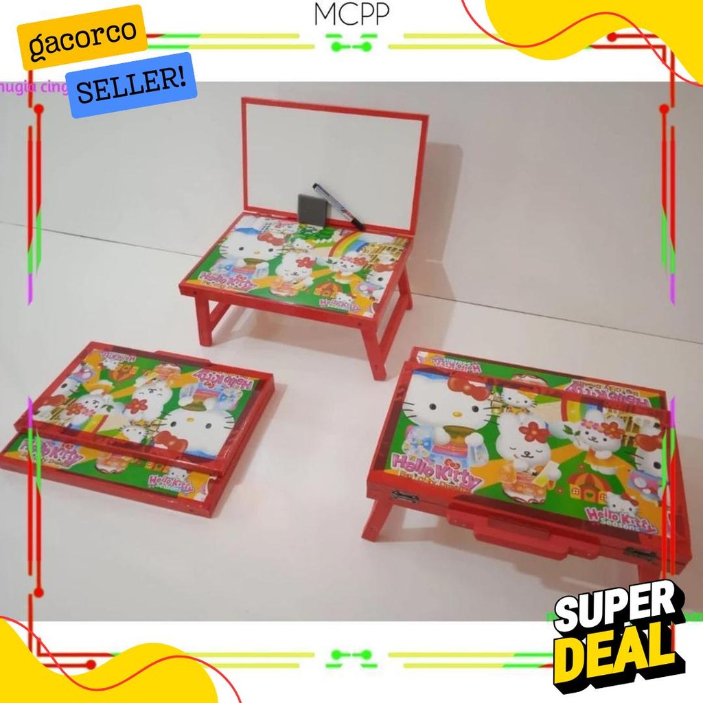 

Meja Belajar Anak Plus Papan Tulis Lipat Karakter Anak Minimalis Gratis Spidol Dan Penghapus Terlengkap Dan Termurah