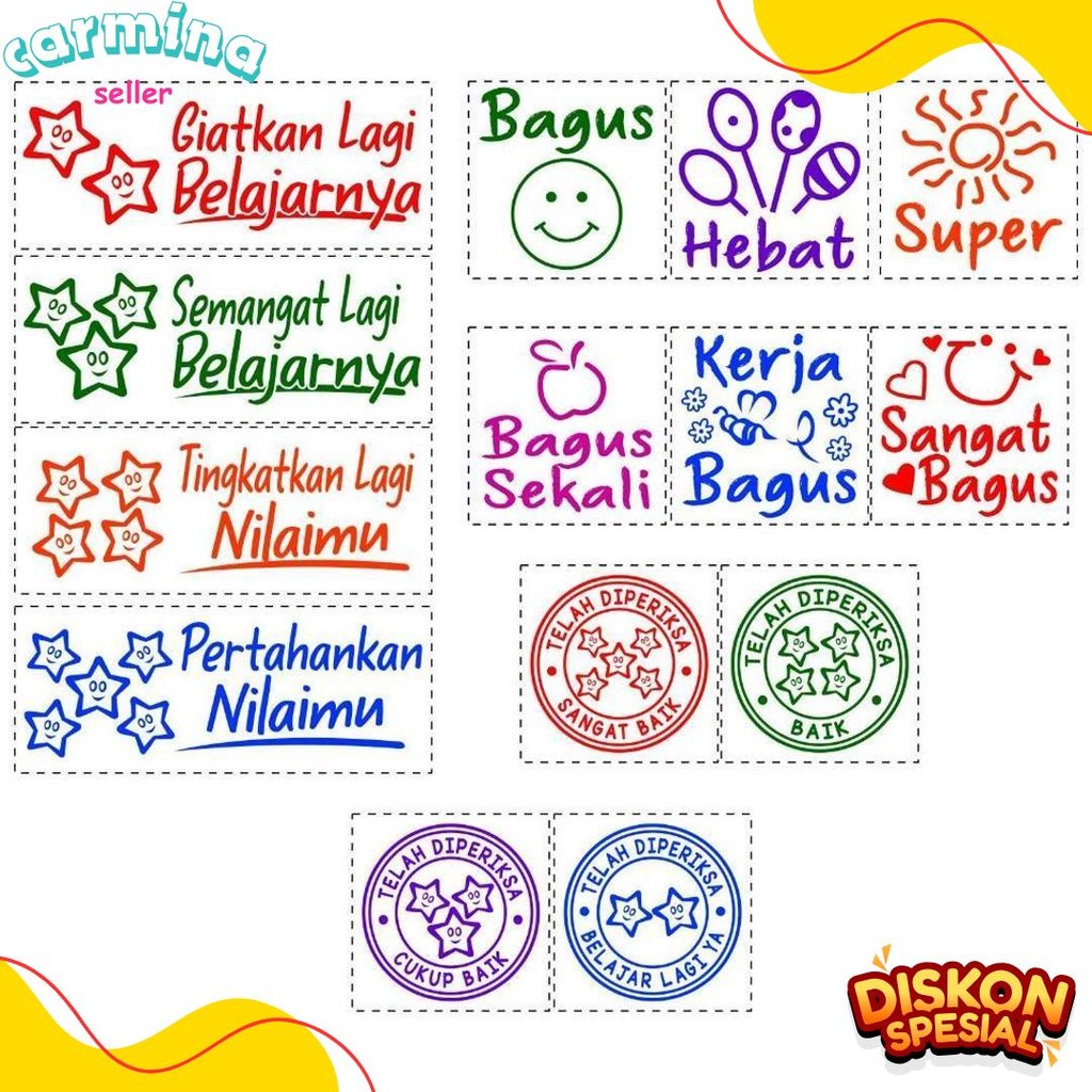 

Stempel Nilai Guru / Penilaian / Koreksi / Checked Terlengkap Dan Termurah