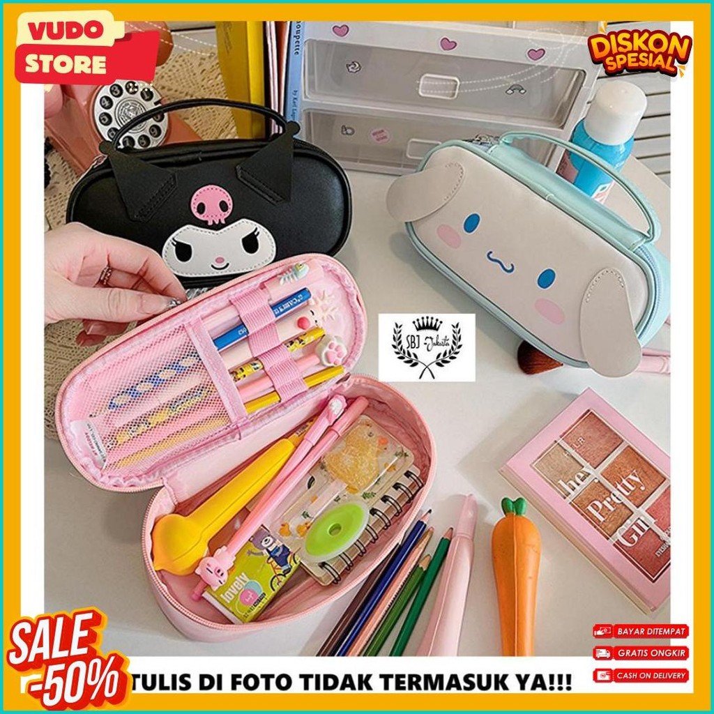 

Kotak Pensil Tempat Pensil Multifungsi Sanrio Series Kapasitas Besar Original Lisensi Sanrio Terlaris! Produk Ini Banyak Dicari