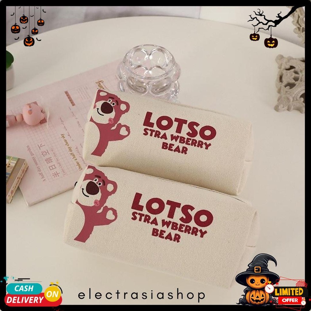

Ins Pacha Anjing Tas Pensil Cute Strawberry Bear Tas Pensil Jaring Merah Kapasitas Besar Siswa Sekolah Dasar Smp Peralatan Penyimpanan Tas Terlaris! Produk Ini Banyak Dicari