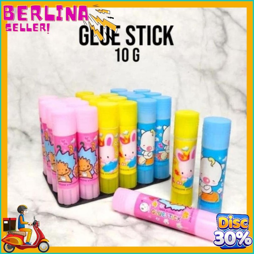 

(24Buah) Lem Stik 10Grm / Glu Stik Kertas Diskon