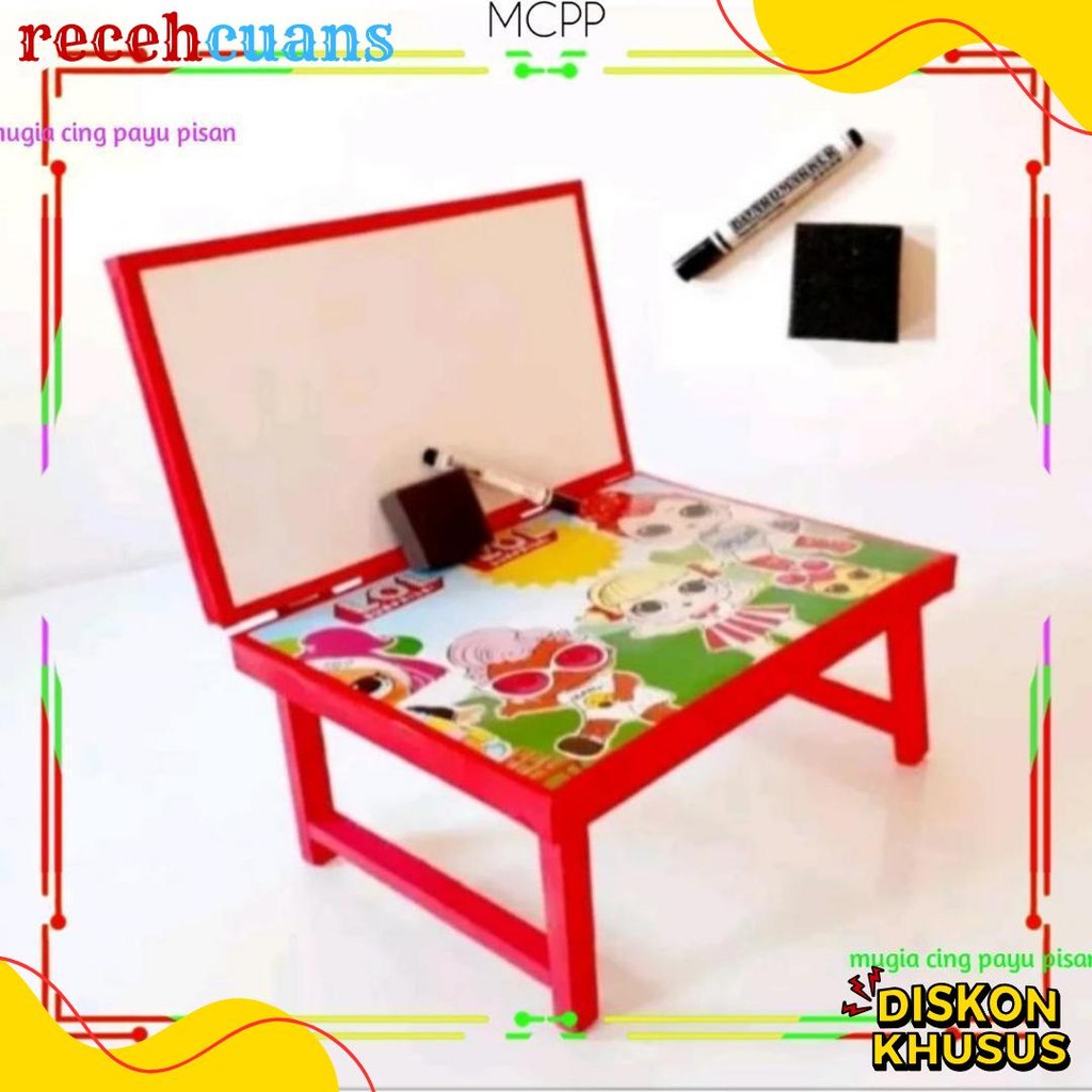

Meja Belajar Anak Plus Papan Tulis Lipat Karakter Anak Minimalis Gratis Spidol Dan Penghapus Terlengkap Dan Termurah