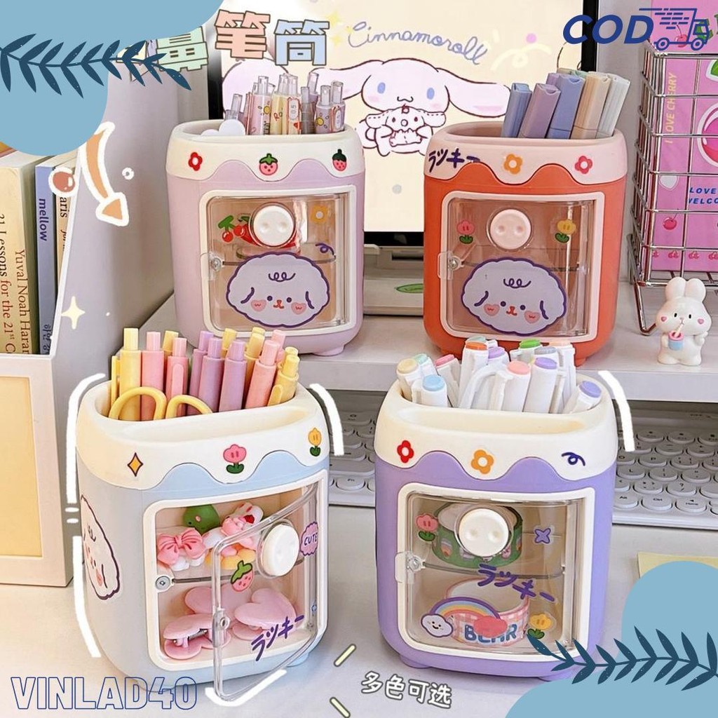 

Modis Multifungsi 2-Tier Laci Kotak Penyimpanan/Multifungsi Lucu Tempat Pena/Kantor Desktop Penyimpanan Pena Case St145 Terlengkap Dan Termurah