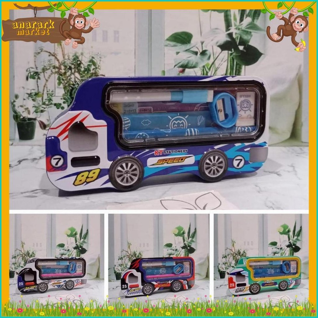 

Kotak Pensil Bahan Kaleng Model Truk Besar Pencil Case Tempat Pensil Terlengkap Dan Termurah