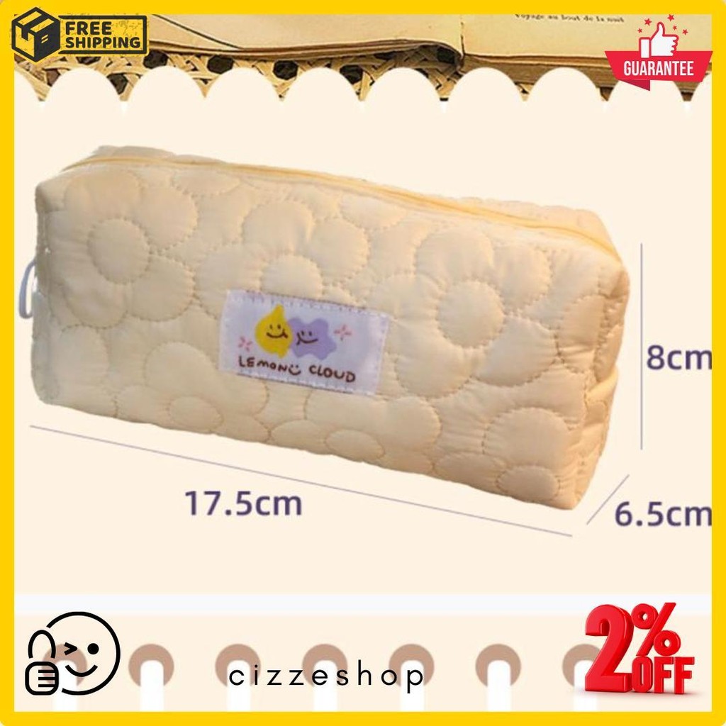 

Kensho Kotak Pensil Sleting Motif Bunga Flower Handle Pastel Bahan Parasut Korea / Pouch Makeup Aesthetic / Tas Aksesoris Wanita Lucu Import / Zipper / Flowers Terlengkap Dan Termurah