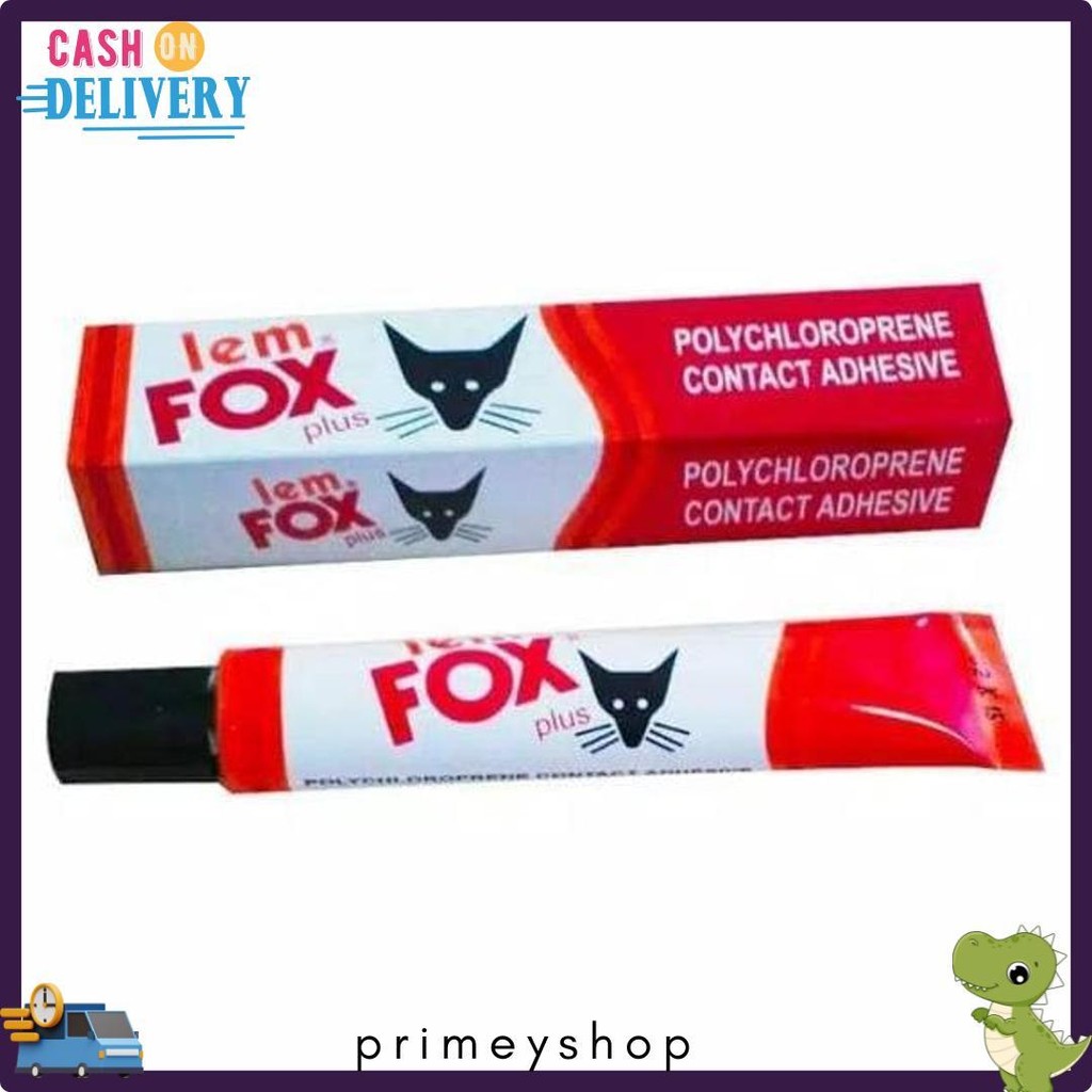 

Lem Fox Plus Tube 20G Original (1 Lusin) / Grosir/Ecer - Kulakan Online Terlengkap Dan Termurah